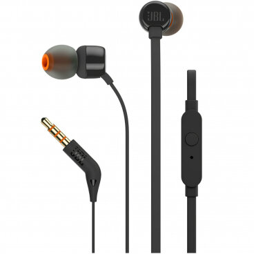 Casti Handsfree 3.5mm T110 Negru JBLT110BLK