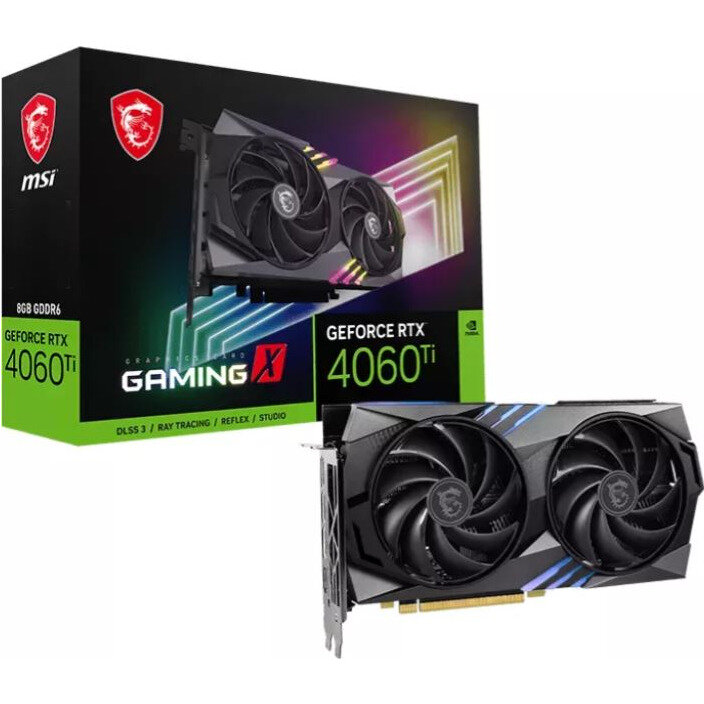 Placa Video GeForce RTX 4060 Ti GAMING X 8GB GDDR6 128-bit DLSS 3.0