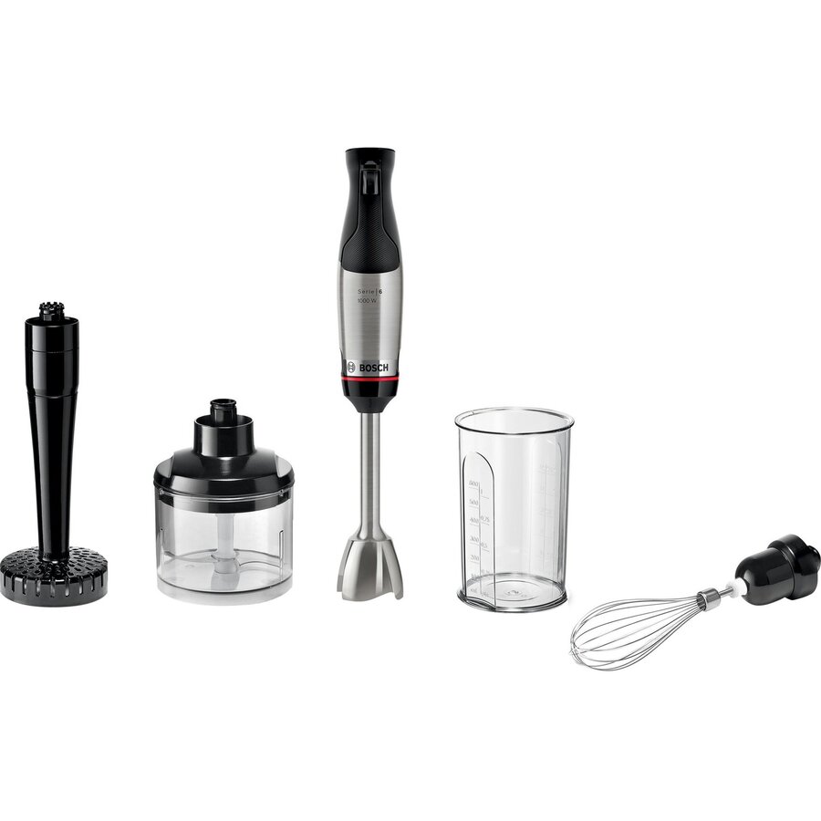 Blender Manual ErgoMaster Negru/Otel Inoxidabil