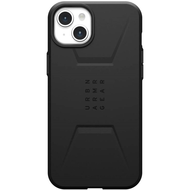 Husa UAG Civilian MagSafe compatibilă cu iPhone 15 Plus Black