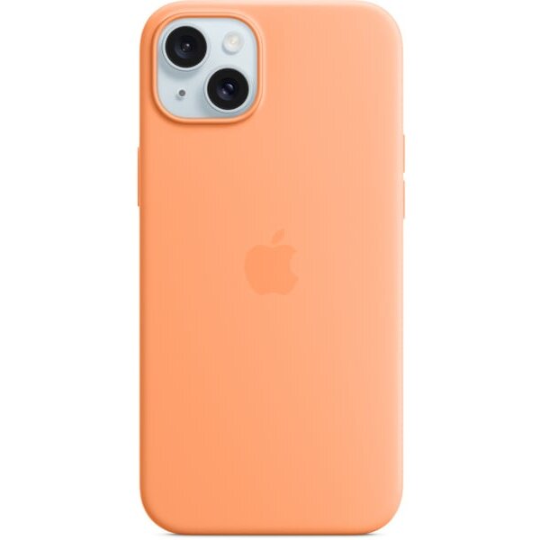 Husa Apple pentru iPhone 15 Plus Orange Sorbet