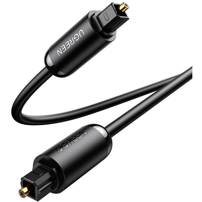 Cablu de date AV122 Toslink, tata S/PDIF la tata S/PDIF, 2m, Negru