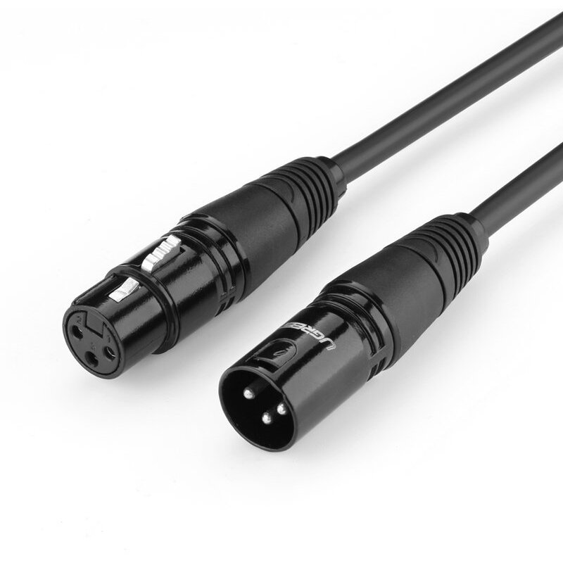 Cablu de date AV130, XLR mama la XLR tata, 5 m, Negru