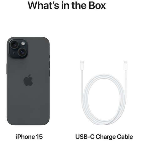 Telefon mobil Apple iPhone 15 256GB Black