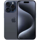 iPhone 15 Pro 6.1inch OLED 5G Memorie 8GB 256GB Procesor A17 Pro Bionic Blue Titanium