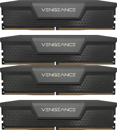 Memorie Corsair Vengeance Black 128GB (4x32GB) DDR5 5600MHz Quad Channel Kit