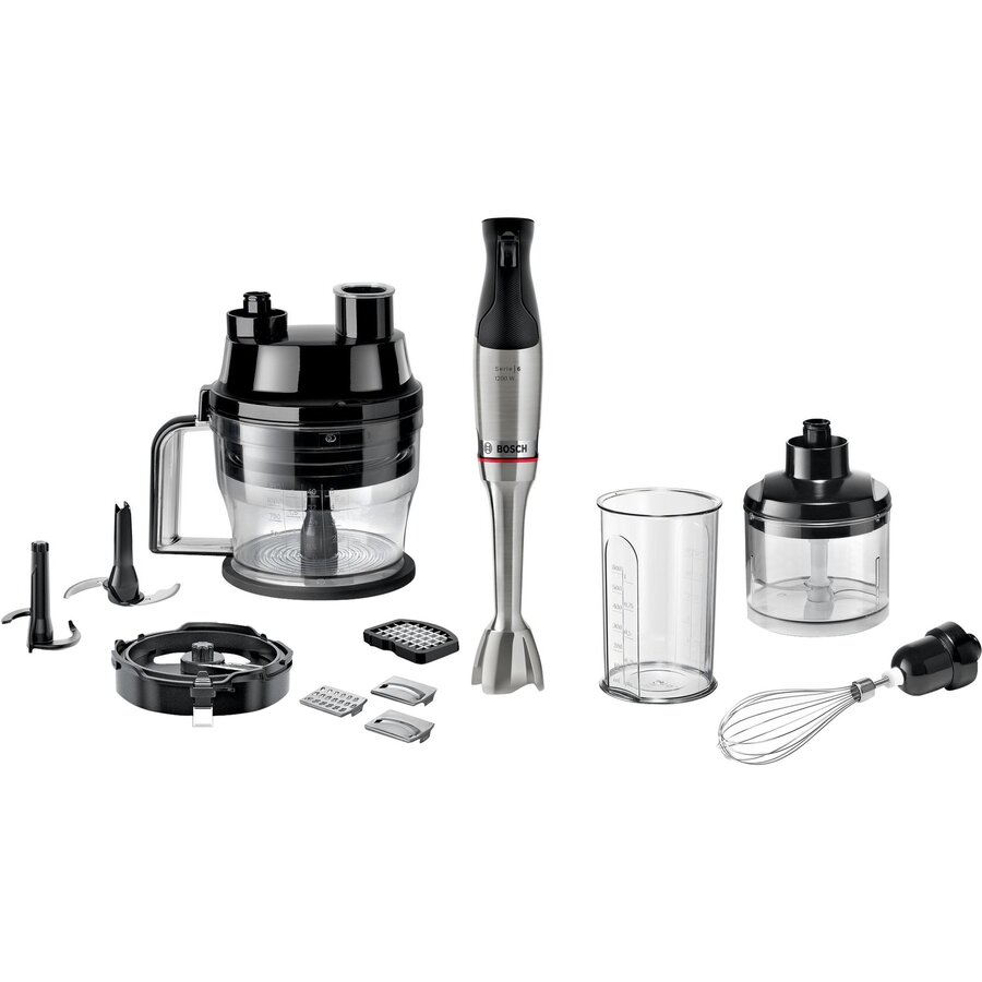 Blender Manual ErgoMaster 1200W 1.4m Otel Inoxidabil/Negru