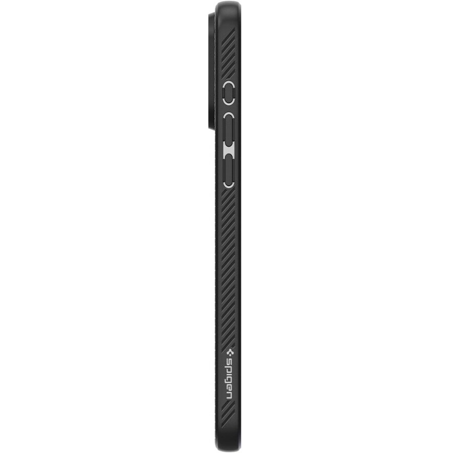 Husa Spigen Liquid Air compatibilă cu iPhone 15 Pro Matte Black — imaginea 3