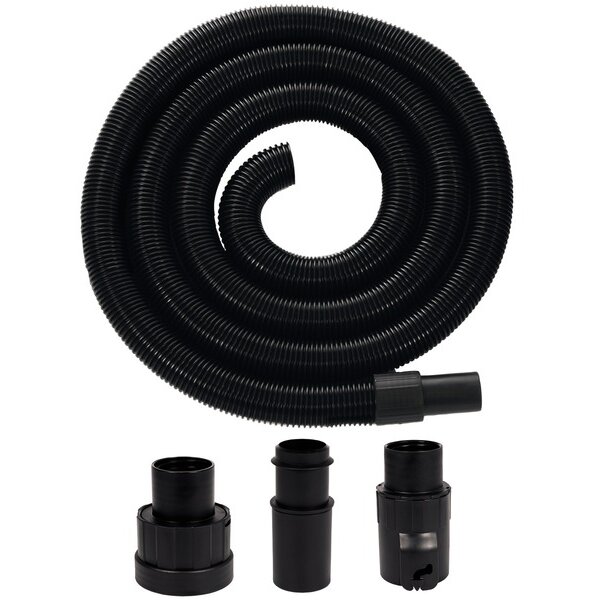 Furtun Pentru Aspirator Umed/Uscat Lungime 3m Diamentru 36mm 1 Bucata Plastic 930g Negru