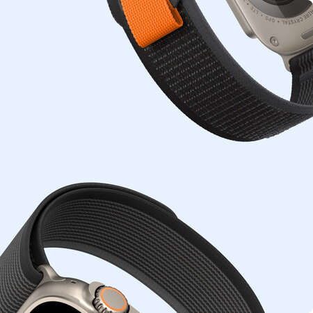 Accesoriu smartwatch DuxDucis Velcro Sports YJ compatibila cu Apple Watch 4/5/6/7/8/SE 38/40/41mm Gray/Black