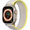 Velcro Sports YJ compatibila cu Apple Watch 4/5/6/7/8/SE 38/40/41mm Beige/Yellow