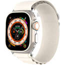 Sports GS compatibila cu Apple Watch 4/5/6/7/8/SE/Ultra 42/44/45/49mm White