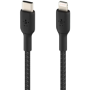 Cablu Date Belkin Boost Charge Lightning USB-C Braided 2m Negru