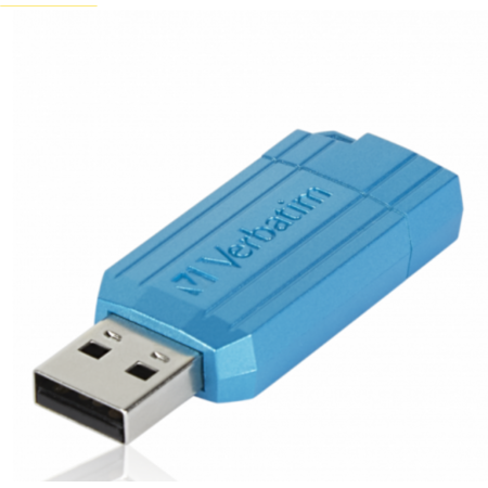 Memorie USB Verbatim PinStripe 49961 64GB USB 2.0 Albastru
