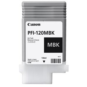 Cartuș Cerneală Canon PFI120MBK 120ML Negru Mat