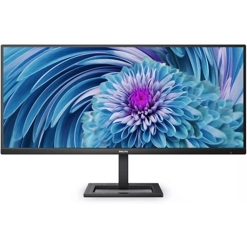 Monitor LED 346E2LAE 34inch UWQHD VA 1ms 100Hz USB-C FreeSync Negru