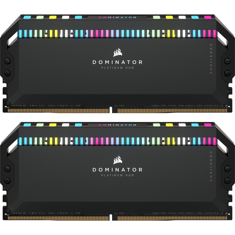 Memorie Dominator Platinum RGB 32GB (2x16GB) DDR5 6000MHz Black Dual Channel Kit