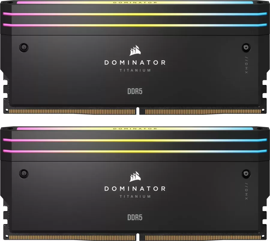 Memorie Corsair Dominator Titanium RGB 96GB (2x48GB) DDR5 6600MHz