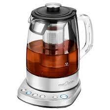 Fierbator 2 in 1 - Tea Kettle PC-WKS 1167 G WIFI Stainless Steel / Black1.5 Liters