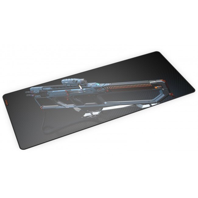 Mousepad Gaming Space XXL Gun