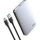 CM300, USB, SATA 3.0, 6TB, 6Gbps, Cablu USB la USB-C inclus, 0.5m, Gri