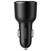 Incarcator Auto CD239  2 x USB Type-C 5V/3A QC3.0 Si 1 x USB 5V/3A Total Output 69W Pentru Bricheta Auto Negru