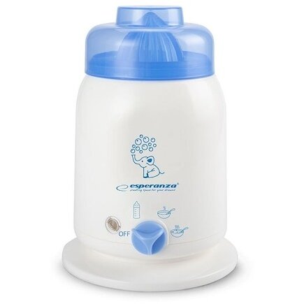 Incalzitor Biberon Cu Storcator Citrice Recipient Hrana Solida Alb/Albastru