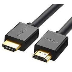 Cablu Video Ugreen HDMI Tata La HDMI Tata Rezoluție Maximă 4K UHD 3840 x 2160 La 60 Hz Conectori Auriti 1m Negru