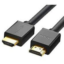 Cablu Video Ugreen HDMI Tata La HDMI Tata Rezoluție Maximă 4K UHD 3840 x 2160 La 60 Hz Conectori Auriti 2m Negru