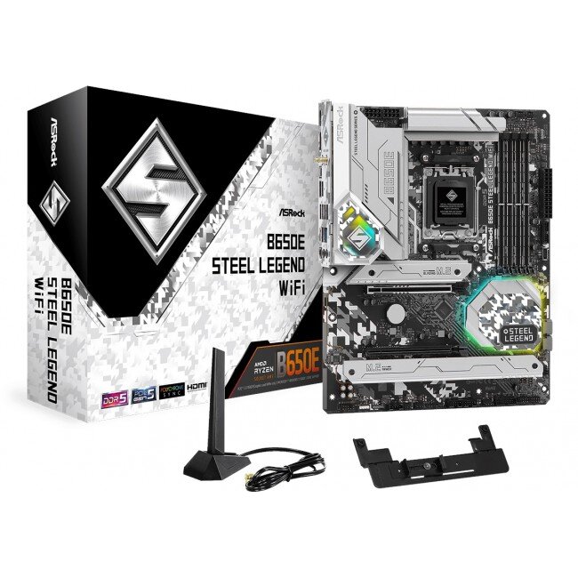 Placa De Baza B650E Steel Legend WiFi