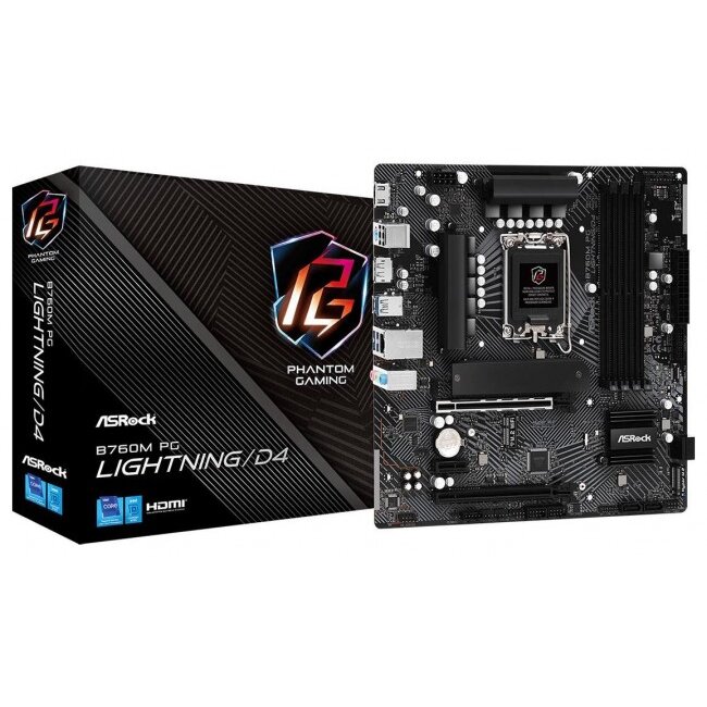 Placa De Baza B760M PG Lightning/D4