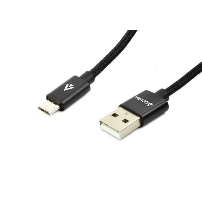 Cablu Date/Incarcare micro USB 1.5m Negru