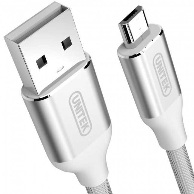 Cablu Date/Incarcare micro USB 1.0m Gri