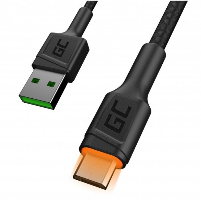 Cablu Date/Incarcare micro USB 1.2m Negru