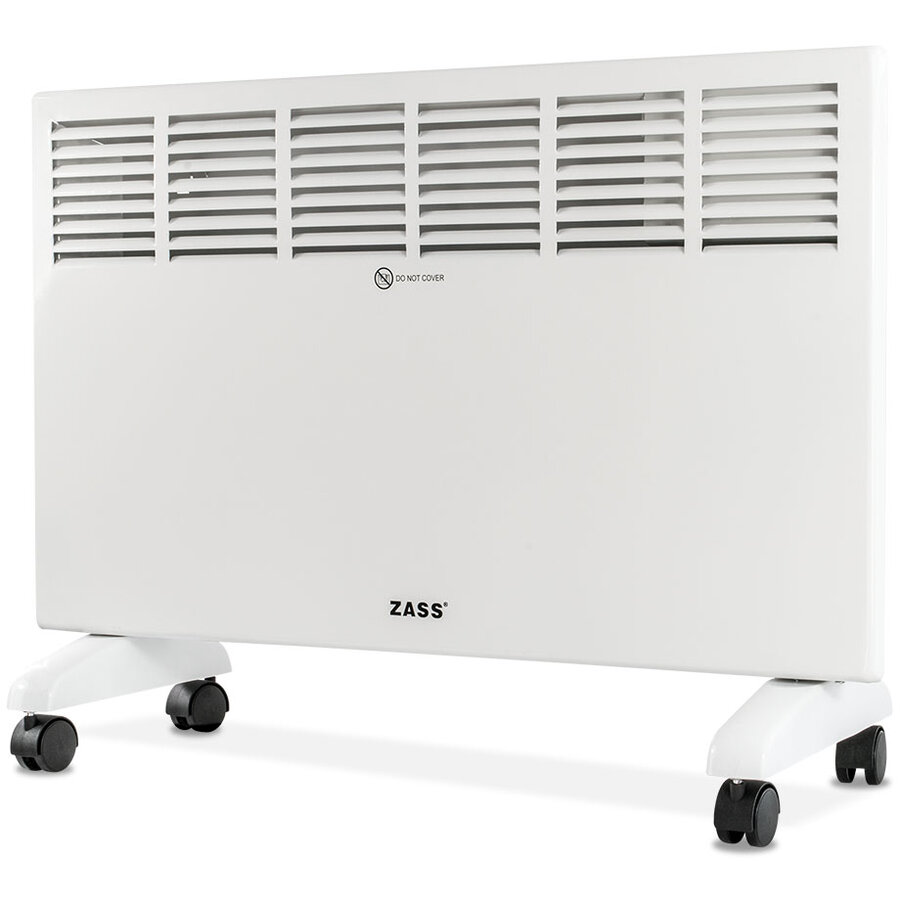 Convector Electric ZKP 02 T 2000W Termostat Reglabil Alb