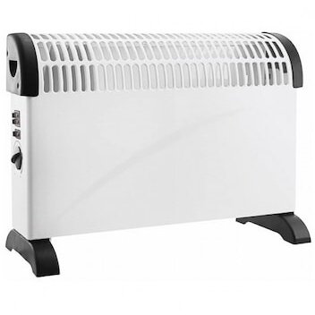 Convector 2000W 230V 3 Niveluri Putere 2.5kg Alb/Negru