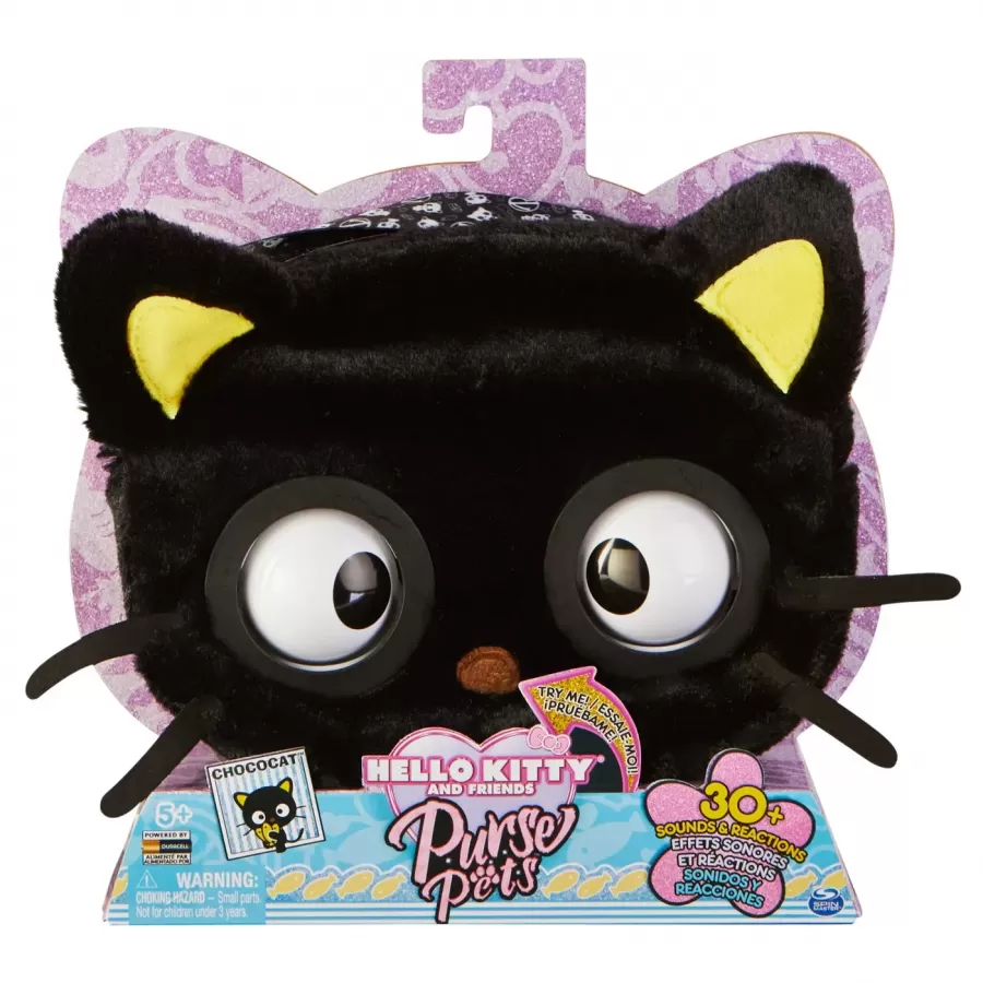 Jucărie Spin Master Purse pets hello kitty și prietenii chococat