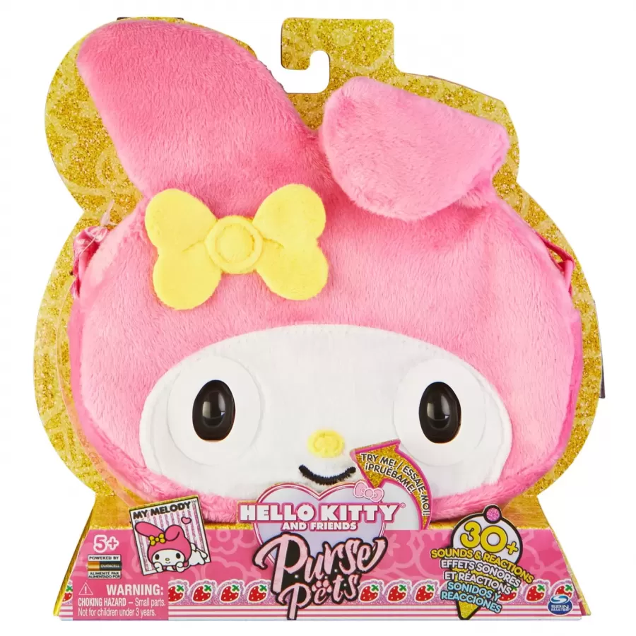 Jucărie Spin Master Purse pets hello kitty și prietenii my melody