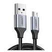 Fast Charging Data Cable Pentru Smartphone USB La Micro-USB Braided 2m Negru 60148 Timbru Verde 0.08 lei - 6957303861484