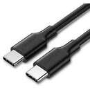 Fast Charging Data Cable Pentru Smartphone USB Type-C La USB Type-C 60W/3A Nickel Plating PVC 1m Negru 50997 Timbru Verde 0.08 lei - 6957303859979