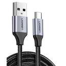 Fast Charging Data Cable USB 2.0 La USB Type-C 5V/3A Braided 0.5m Negru 60125 Timbru Verde 0.08 lei - 6957303861255