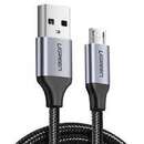 Fast Charging Data Cable USB La Micro-USB Braided 1m Negru 60146 Timbru Verde 0.08 lei - 6957303861460