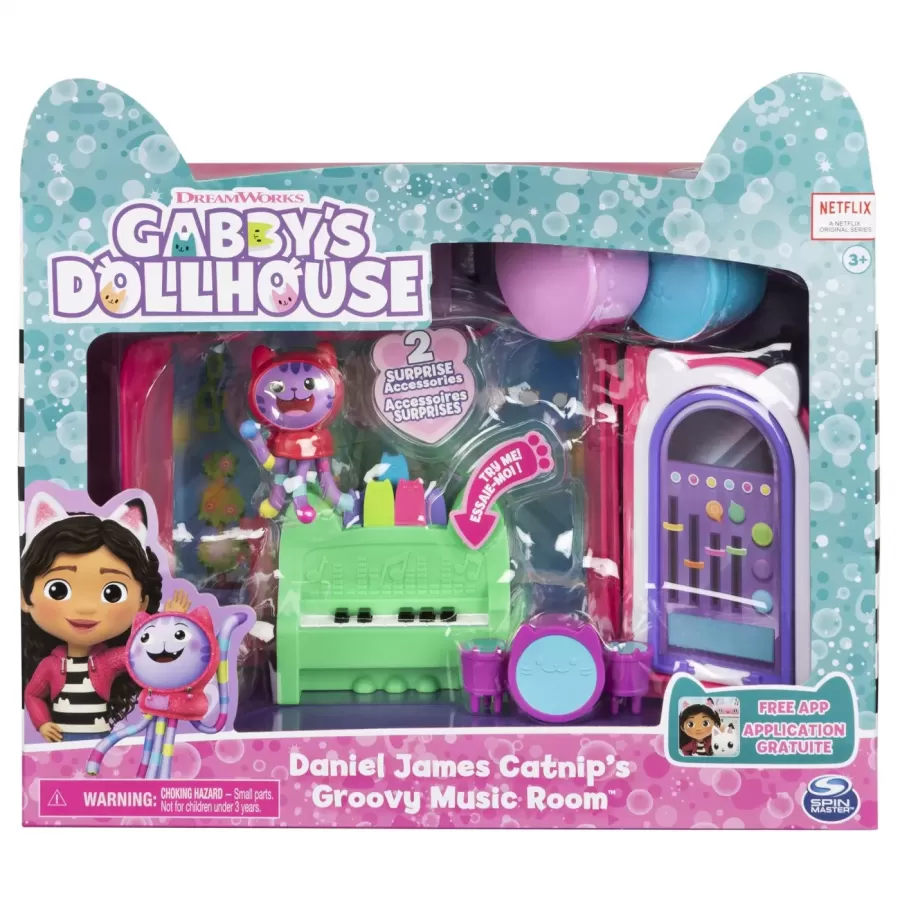 Jucărie Spin Master Gabbys dollhouse camera deluxe a lui daniel james