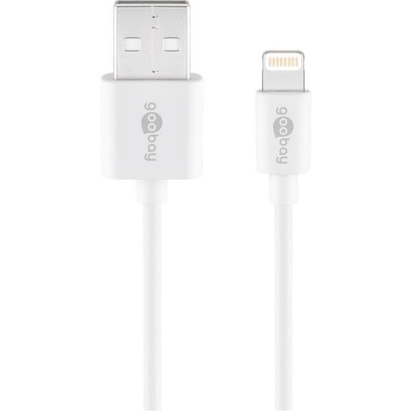 Cablu Date USB-A Lightning 1m Alb