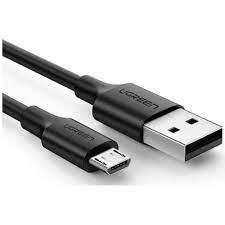 Cablu De Alimentare Si Transfer De Date UGREEN Fast Charging Data Cable USB La Micro-USB Nickel Plating PVC 1m Negru 60136 Timbru Verde 0.08 lei- 6957303861361
