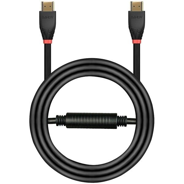 Cablu Lindy 1x HDMI Male 18G 20m Negru