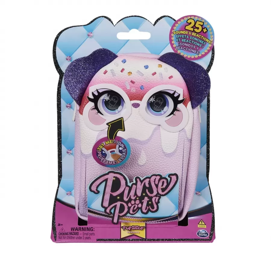 Jucărie Spin Master Purse pets bag trendy treats cățeluș pupsicle