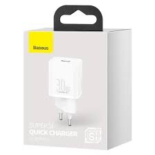 Incarcator Retea Super Si Quick Charger 1C 30W USB-C Alb