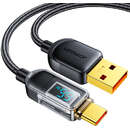 S-AC066A16, USB la USB-C 66W, 480Mbps, 1.2 m, Negru