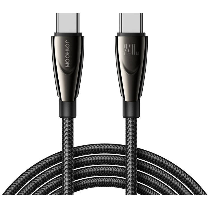 Cablu de date SA31-CC5, USB-C la USB-C, 240W, 480 Mbps, 1.2 m, Negru